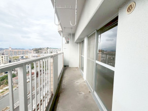 北九州市門司区大里東、中古マンションのバルコニー画像です