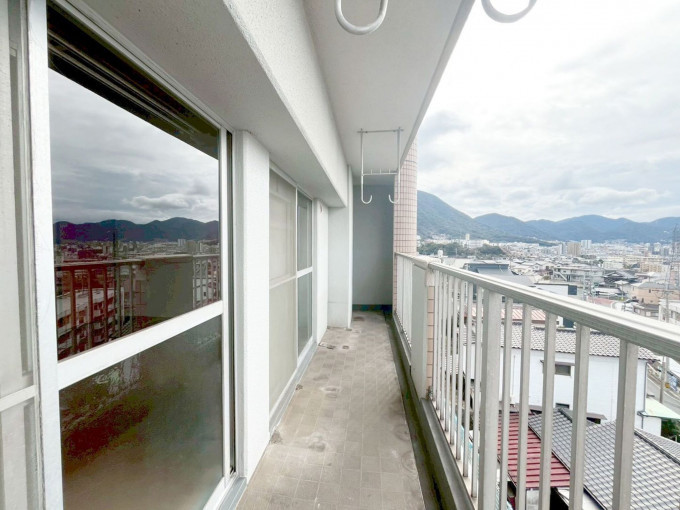 北九州市門司区大里東、中古マンションのバルコニー画像です