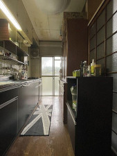 北九州市門司区稲積、中古マンションのキッチン画像です