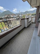 北九州市門司区藤松、中古マンションのバルコニー画像です