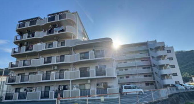 北九州市門司区田野浦、中古マンションの外観画像です