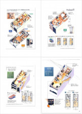 北九州市門司区葛葉、収益物件/アパートの間取り画像です