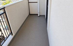 北九州市門司区大里桃山町、中古マンションのバルコニー画像です