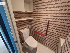 北九州市門司区大里本町、中古マンションのトイレ画像です