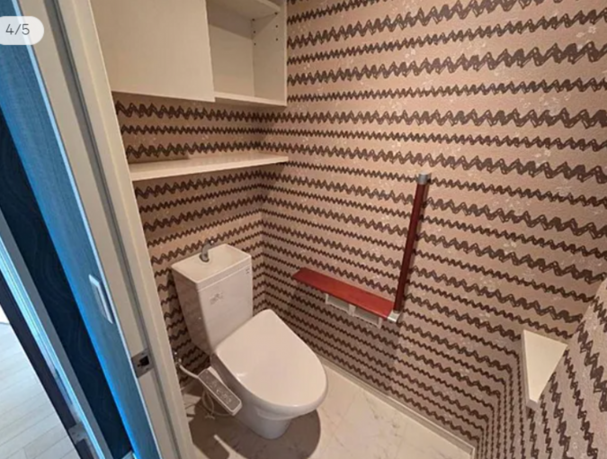 北九州市門司区大里本町、中古マンションのトイレ画像です