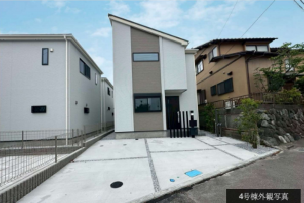 藤沢市辻堂東海岸、新築一戸建ての外観画像です