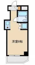 藤沢市本町、中古マンションの間取り画像です