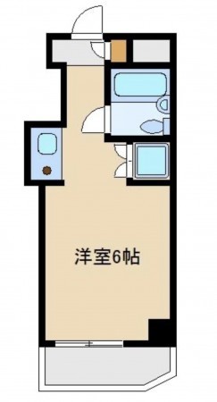 藤沢市本町、中古マンションの間取り画像です