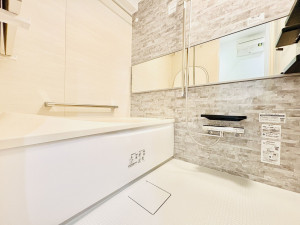 藤沢市善行坂、中古マンションの風呂画像です