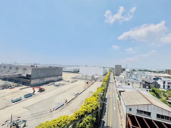藤沢市善行坂、中古マンションの周辺の街並み画像です