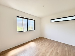 藤沢市善行、新築一戸建ての寝室画像です