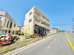 藤沢市善行、中古マンションの外観画像です