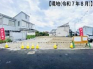 藤沢市鵠沼海岸、土地の画像です