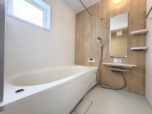 藤沢市大庭、新築一戸建ての風呂画像です