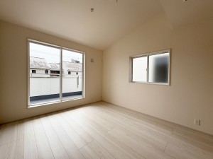 藤沢市大庭、新築一戸建ての寝室画像です