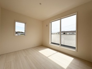 藤沢市大庭、新築一戸建ての寝室画像です