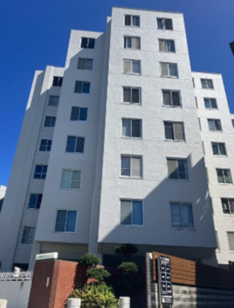 藤沢市片瀬海岸、中古マンションの外観画像です