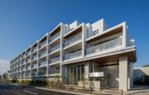 藤沢市辻堂西海岸、中古マンションの外観画像です