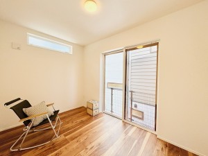 藤沢市片瀬、新築一戸建ての寝室画像です