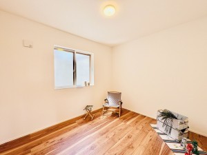 藤沢市片瀬、新築一戸建ての寝室画像です