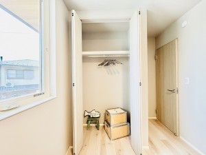 藤沢市片瀬、新築一戸建ての収納画像です