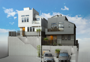 藤沢市片瀬、新築一戸建ての画像です