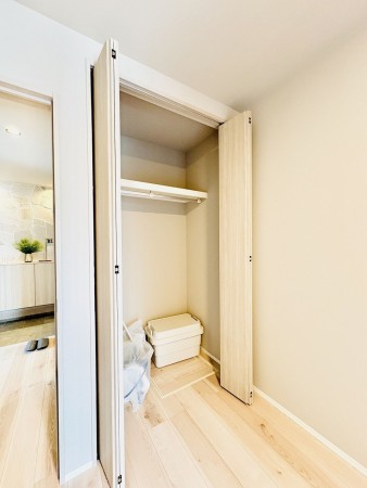 藤沢市片瀬、新築一戸建ての収納画像です