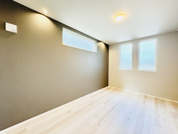 藤沢市片瀬、新築一戸建ての寝室画像です