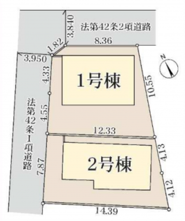 藤沢市辻堂東海岸、新築一戸建ての画像です