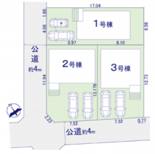 藤沢市鵠沼海岸、新築一戸建ての画像です