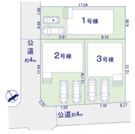 藤沢市鵠沼海岸、新築一戸建ての画像です