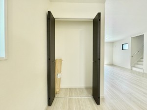 藤沢市善行、新築一戸建ての収納画像です