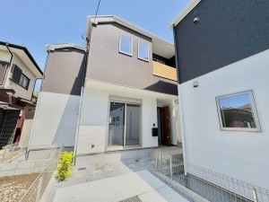 藤沢市善行、新築一戸建ての外観画像です