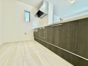 藤沢市善行、新築一戸建てのキッチン画像です