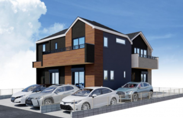 藤沢市本藤沢、新築一戸建ての画像です