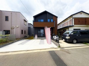 藤沢市大庭、新築一戸建ての外観画像です