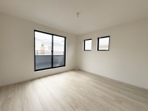 藤沢市大庭、新築一戸建ての寝室画像です