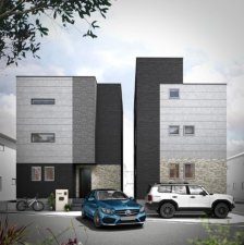 藤沢市鵠沼橘、新築一戸建ての画像です