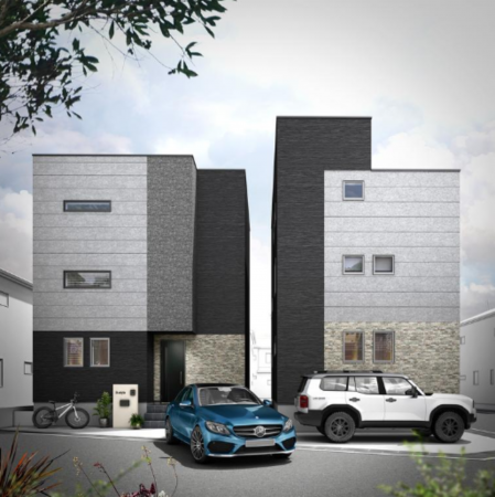 藤沢市鵠沼橘、新築一戸建ての画像です