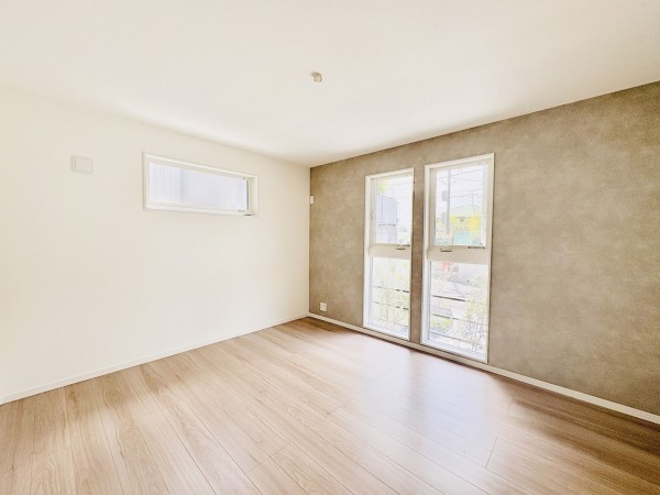 藤沢市片瀬山、新築一戸建ての寝室画像です