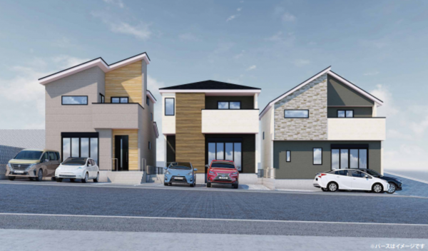 藤沢市大庭、新築一戸建ての画像です