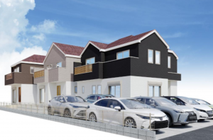 藤沢市亀井野、新築一戸建ての画像です