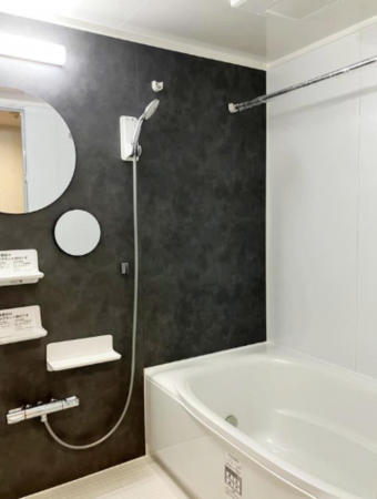 藤沢市大鋸、中古マンションの風呂画像です