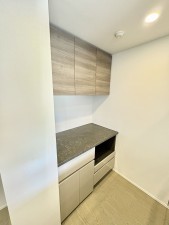 藤沢市鵠沼海岸、中古マンションのキッチン画像です