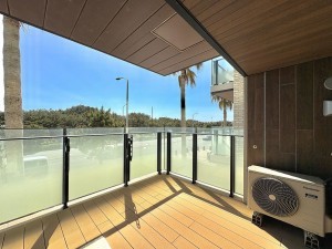 藤沢市鵠沼海岸、中古マンションのバルコニー画像です