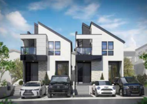 藤沢市弥勒寺、新築一戸建ての外観画像です