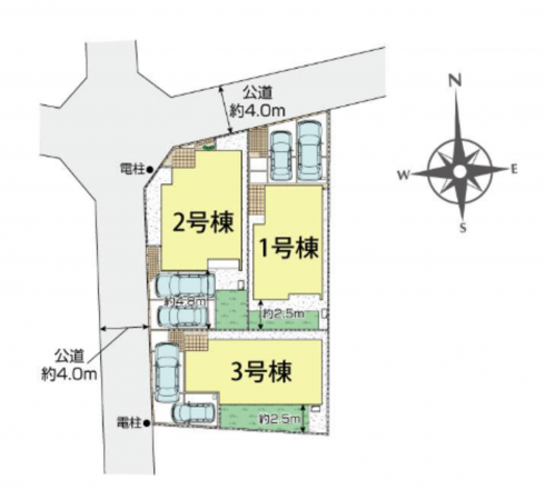 藤沢市羽鳥、新築一戸建ての画像です