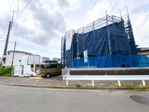 藤沢市大庭、新築一戸建ての外観画像です