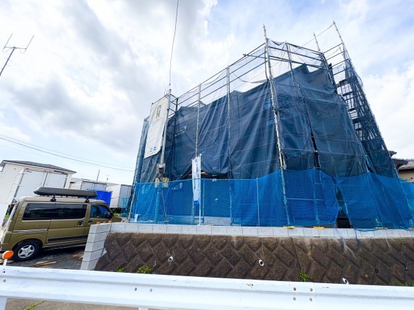 藤沢市大庭、新築一戸建ての外観画像です