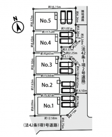 藤沢市辻堂太平台、新築一戸建ての画像です
